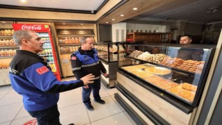 Zabıta ekipleri pastaneleri denetledi