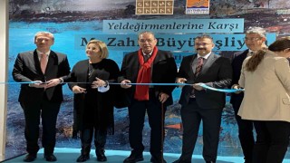 Zeytinburnu Kazlıçeşme Sanat Merkezinde yılın ilk sergisi açıldı