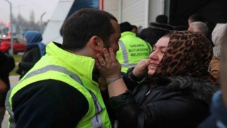 14 günlük özlemi boğazları düğümlenerek anlattılar