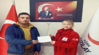 55 adet büyükbaş hayvanı depremzedeler için Kızılaya bağışladılar