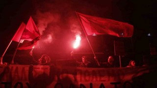ABD Dışişleri Blinkenın ziyareti Yunanistanda protesto edildi