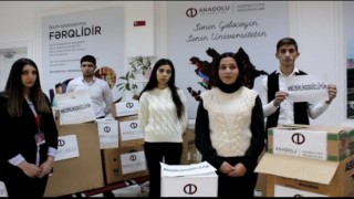 Açıköğretim Sistemi Azerbaycan Programları ailesinden depremzedelere yardım