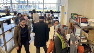 Açılan sosyal markette depremzedelere her şey ücretsiz dağıtılıyor