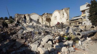 Adıyamanda Ulu Cami yerle bir oldu