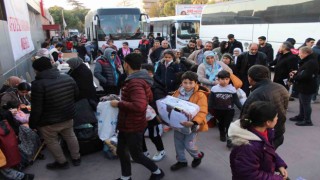 Adıyamanlı depremzedeler Aydına gelmeye devam ediyor
