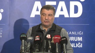 AFAD Deprem ve Risk Azaltma Genel Müdürü Tatar: Şu ana kadar toplamda 3 bin 858 artçı sarsıntı var