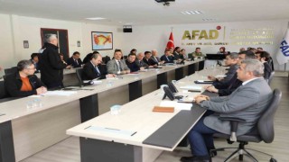 AFAD Kriz Merkezinde deprem tedbirleri masaya yatırıldı
