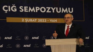 AFAD Müdürü Körpeş: “2022 yılında Vanda 73 tane çığ meydana geldi”