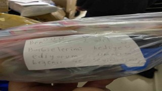 Afet bölgesine yardım göndermek isteyen küçük kızın notu yürekleri ısıttı
