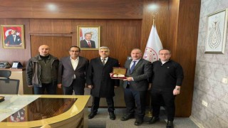 Ağrı Emniyet Müdürü Özen, Hasanoğluna veda ziyaretinde bulundu