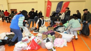 Ağrı Gençlik Merkezinden yardım kampanyası