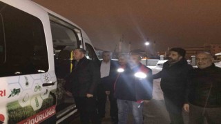 Ağrı Milli Eğitim Müdürü Kökrek, AKUB ekibini Gaziantepe yolcu etti