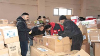 Ağrılılar depremzedeler için tek yürek oldu