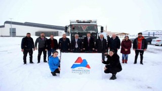 AİÇÜde deprem bölgesine ulaştırılmak için toplanan yardım kolileri yola çıktı