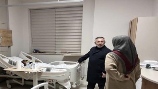 AK Parti Bilecik İl Başkanı Yıldırımdan hastanede tedavi gören depremzedelere ziyaret