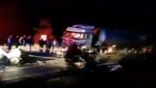 Akhisarda düğün yolunda kaza: 1 ölü, 2 yaralı
