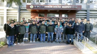 Alev savaşçıları yanan yüreklere su serpmek için yola çıktılar