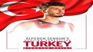Alperen Şengün, depremzedelere 42 bin Doların üzerinde bağış toplandığını açıkladı