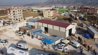 Antikkapıdan çadır kente kalıcı mutfak