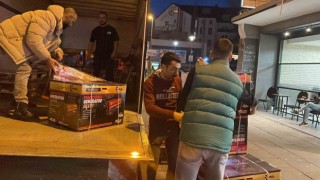 Avrupadaki Kayserililerden Deprem Bölgesine Jeneratör ve Tıbbi Yardım