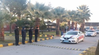 Aydın Jandarmasının 3 trafik timi Hatayda görev yapacak