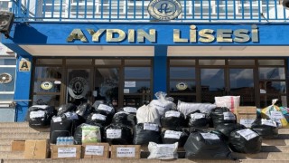 Aydın Lisesinden Kahramanmaraşa destek