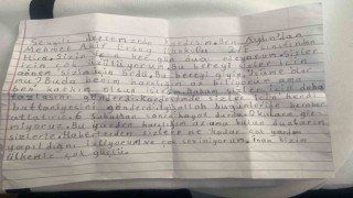 Aydınlı ilkokul öğrencisinden duygulandıran not: Bu bereyi giyip, üşüme olur mu?