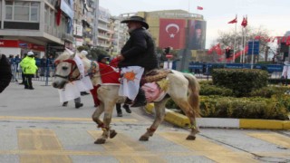 Aydınlı Kovboyun atıyla Cumhurbaşkanını dinleme hayali yarım kaldı