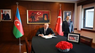 Azerbaycan Cumhurbaşkanı Aliyev: Tüm Azerbaycan halkı, kardeş Türk halkının yanındadır”