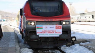 Azerbaycandan deprem bölgesine 510 ton yardım