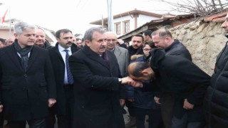 Babasını kaybeden BBP Genel Başkanı Destici cenaze namazı öncesinde açıklamalarda bulundu