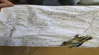 Babasını kaybeden minikten duygulandıran not