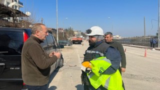 Başkan Atabay deprem bölgesine gitti