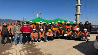 Başkan Ataç deprem bölgesinde