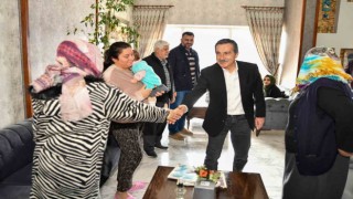Başkan Ataç depremzede aileler ile buluştu