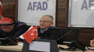 Başkan Büyükkılıç, Vali Çiçek başkanlığında Deprem Kriz Masasına katıldı