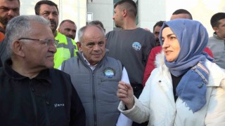 Başkan Büyükkılıça Kahramanmaraş deprem bölgesinden teşekkür ve dua
