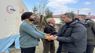 Başkan Eroğlu, depremzede köylülerle bir araya geldi