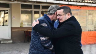 Başkan Kanardan Kara ailesine taziye ziyareti
