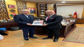 Başkan Kaydadan Devlet Bahçeliye Salihli brifingi