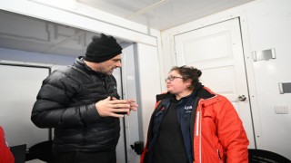 Başkan Kocaman ve ekibi Hatayda