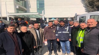 Başkan Özkan Altun deprem bölgesinde