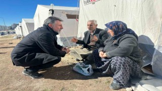 Başkan Sandal, Malatyanın ardından Adıyamanda: Yıkım ve acılar tarifsiz