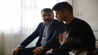 Başkan Yılmazdan depremzedelere ziyaret