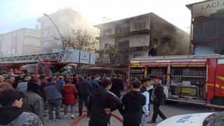 Başkentte korkutan yangın