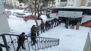 Bayburt halkının yüreği deprem bölgesinde atıyor yardımlar hız kesmeden devam ediyor