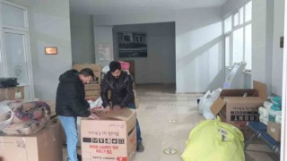 Bayırköyden deprem bölgesine yardım