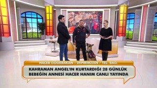 Bebeğiyle enkazdan kurtarılan anneden duygulandıran sözler
