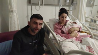 Bebekleri dünyaya gelen depremzede çift: Adını Afet koyacaktık, sonra vazgeçtik