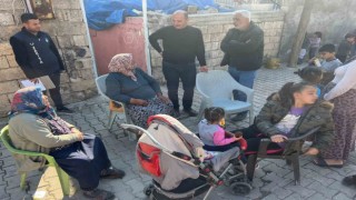 Belediye Başkanı Doğru Arabanlı depremzedeleri yalnız bırakmıyor